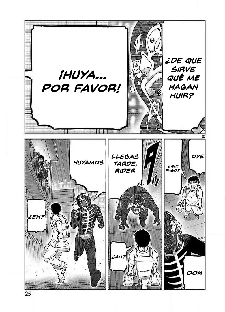 Toujima Tanzaburou wa Kamen Rider ni Naritai - Capítulo 25 - Página 16 - LectorTMOo