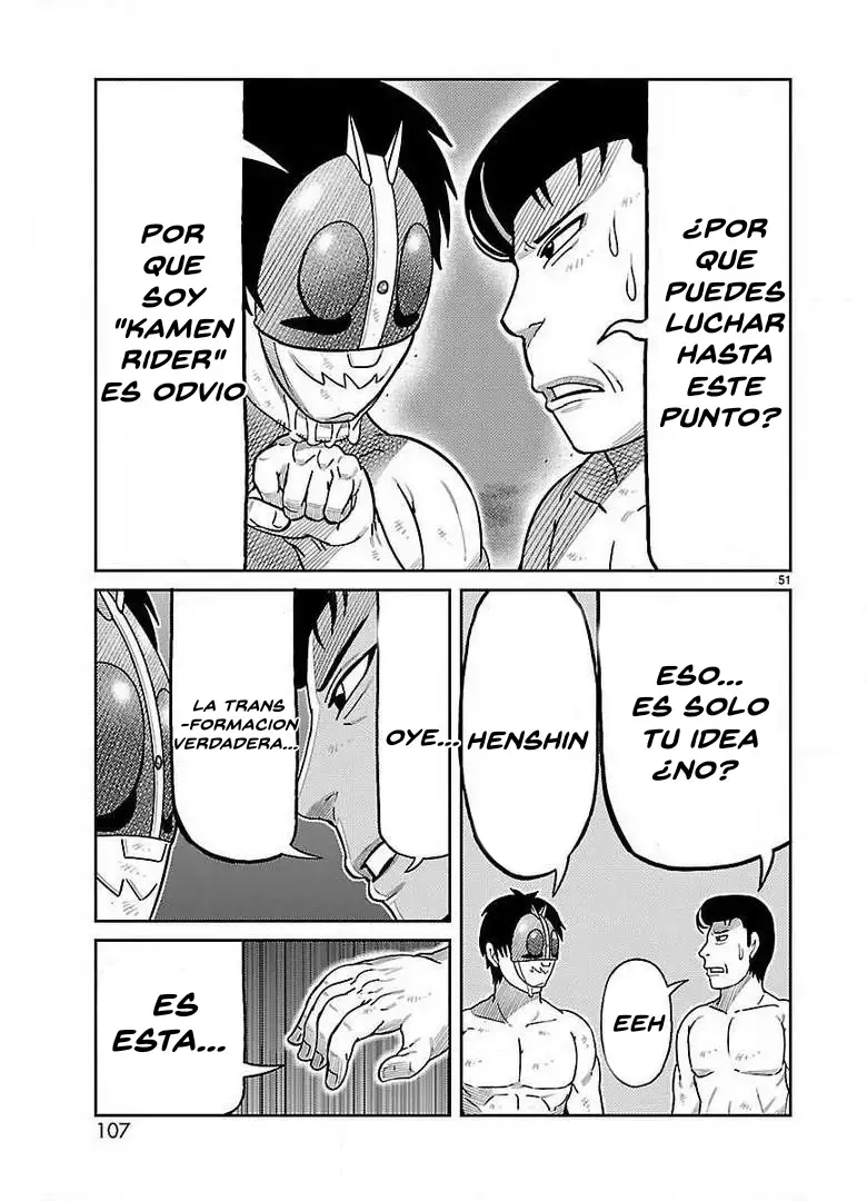 Toujima Tanzaburou wa Kamen Rider ni Naritai - Capítulo 26 - Página 36 - LectorTMOo