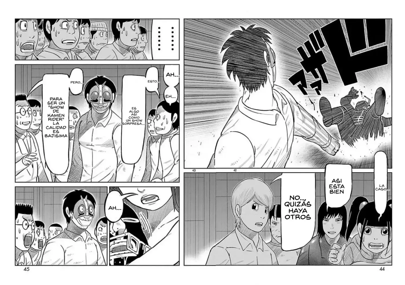 Toujima Tanzaburou wa Kamen Rider ni Naritai - Capítulo 29 - Página 31 - LectorTMOo