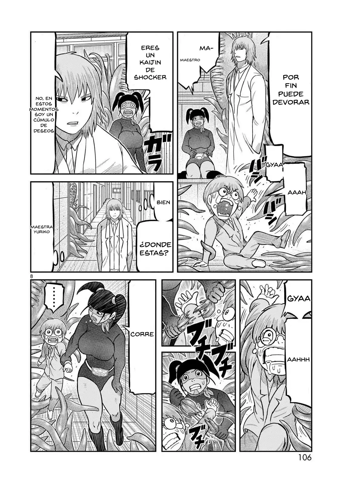 Toujima Tanzaburou wa Kamen Rider ni Naritai - Capítulo 43 - Página 8 - LectorTMOo