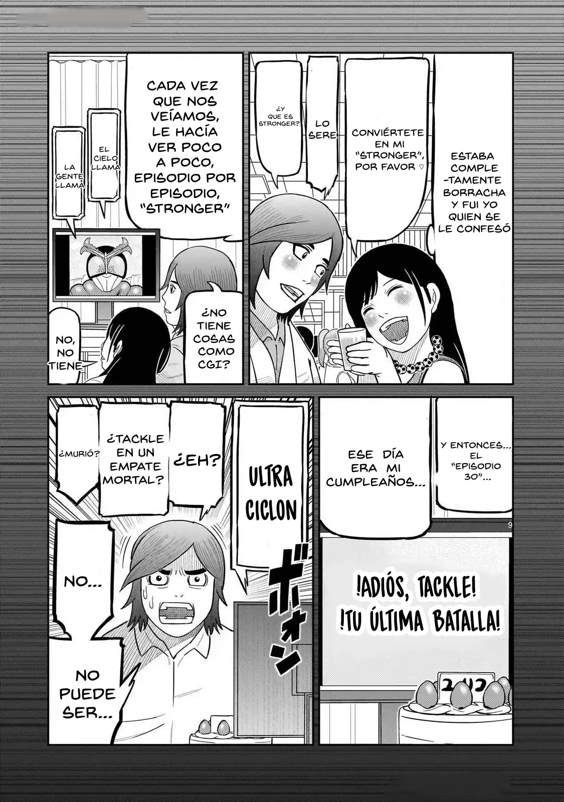 Toujima Tanzaburou wa Kamen Rider ni Naritai - Capítulo 45 - Página 9 - LectorTMOo