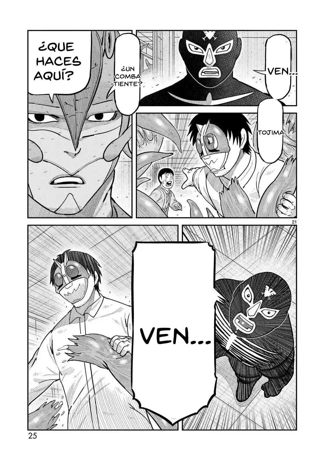 Toujima Tanzaburou wa Kamen Rider ni Naritai - Capítulo 45 - Página 18 - LectorTMOo