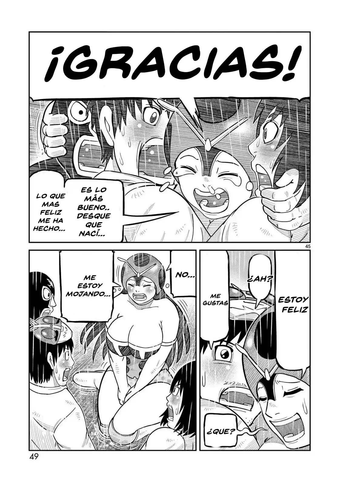 Toujima Tanzaburou wa Kamen Rider ni Naritai - Capítulo 45 - Página 35 - LectorTMOo