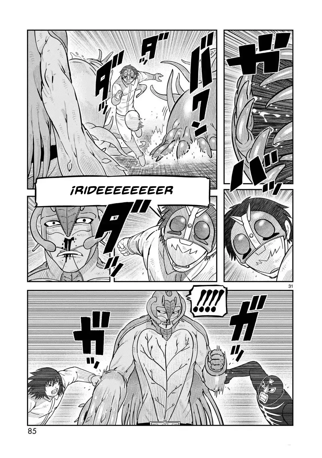 Toujima Tanzaburou wa Kamen Rider ni Naritai - Capítulo 46 - Página 21 - LectorTMOo