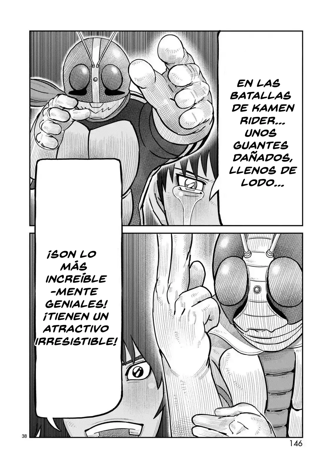 Toujima Tanzaburou wa Kamen Rider ni Naritai - Capítulo 47 - Página 34 - LectorTMOo