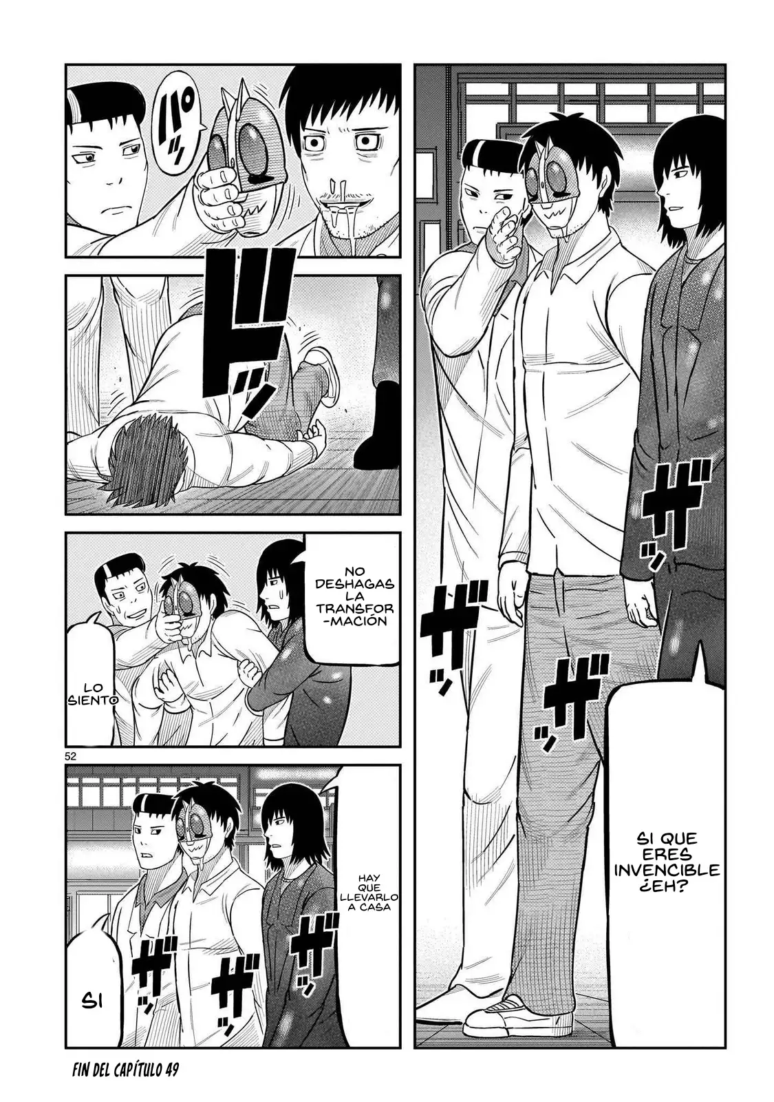 Toujima Tanzaburou wa Kamen Rider ni Naritai - Capítulo 49 - Página 35 - LectorTMOo