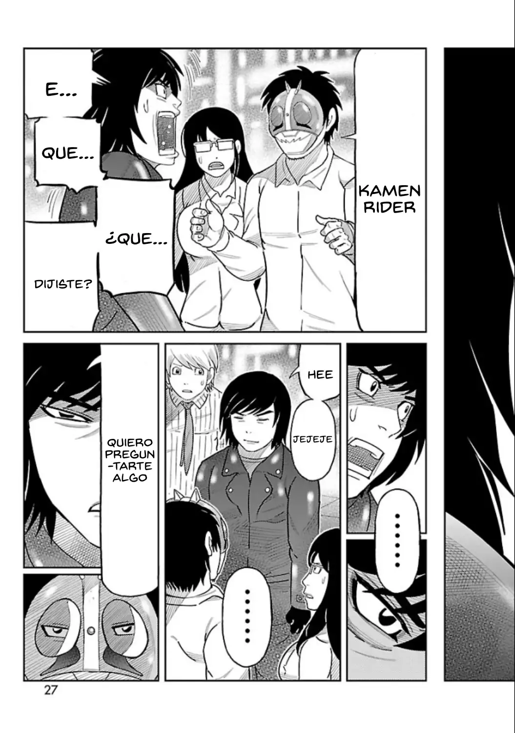 Toujima Tanzaburou wa Kamen Rider ni Naritai - Capítulo 5 - Página 25 - LectorTMOo