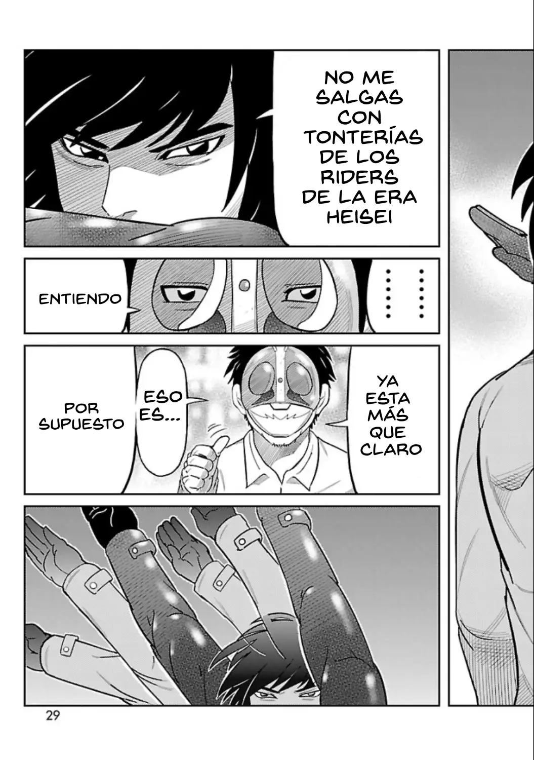 Toujima Tanzaburou wa Kamen Rider ni Naritai - Capítulo 5 - Página 27 - LectorTMOo