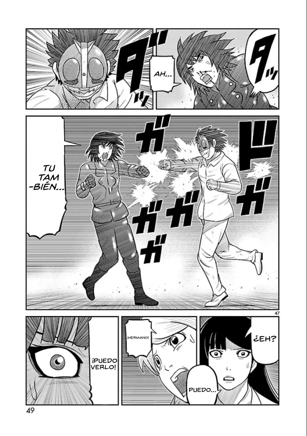 Toujima Tanzaburou wa Kamen Rider ni Naritai - Capítulo 5 - Página 47 - LectorTMOo