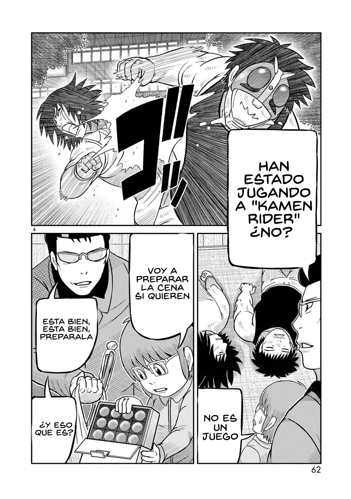 Toujima Tanzaburou wa Kamen Rider ni Naritai - Capítulo 50 - Página 4 - LectorTMOo