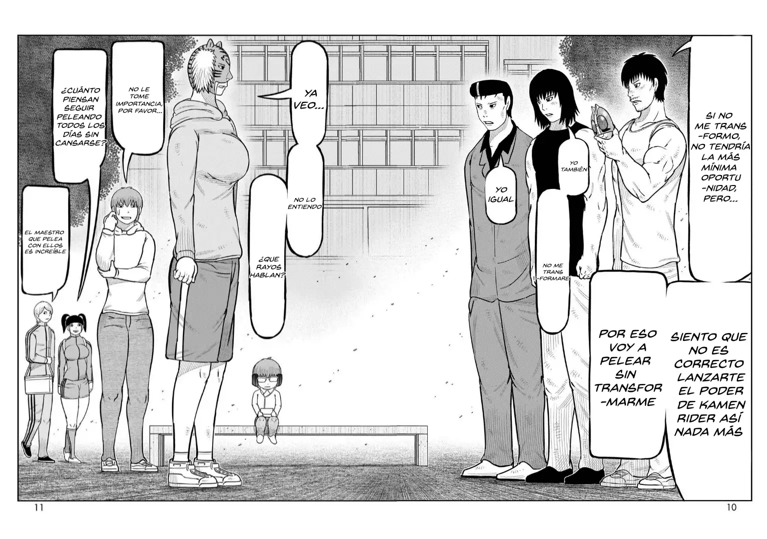 Toujima Tanzaburou wa Kamen Rider ni Naritai - Capítulo 53 - Página 6 - LectorTMOo