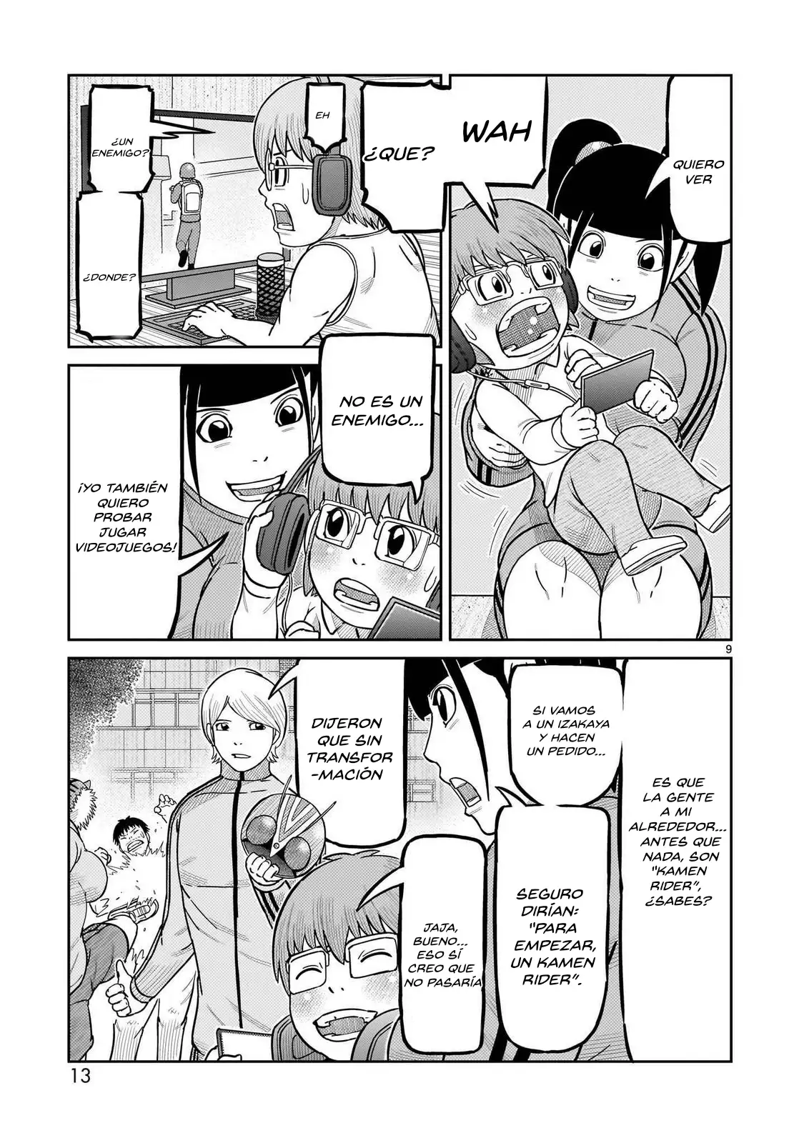 Toujima Tanzaburou wa Kamen Rider ni Naritai - Capítulo 53 - Página 8 - LectorTMOo