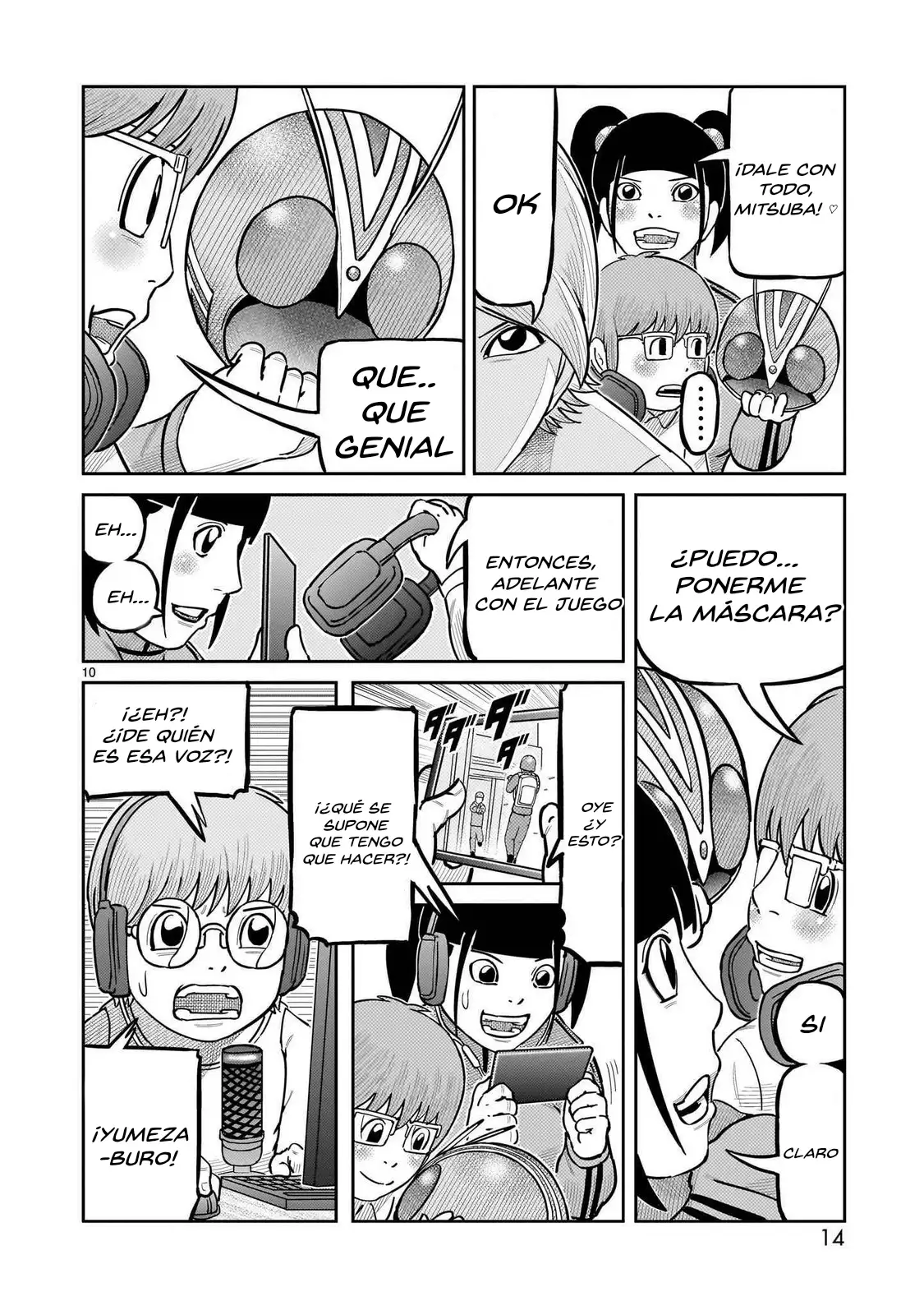 Toujima Tanzaburou wa Kamen Rider ni Naritai - Capítulo 53 - Página 9 - LectorTMOo