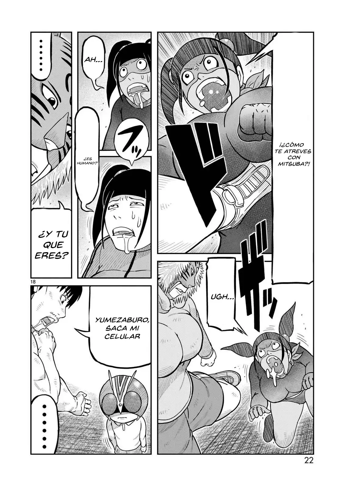 Toujima Tanzaburou wa Kamen Rider ni Naritai - Capítulo 53 - Página 14 - LectorTMOo