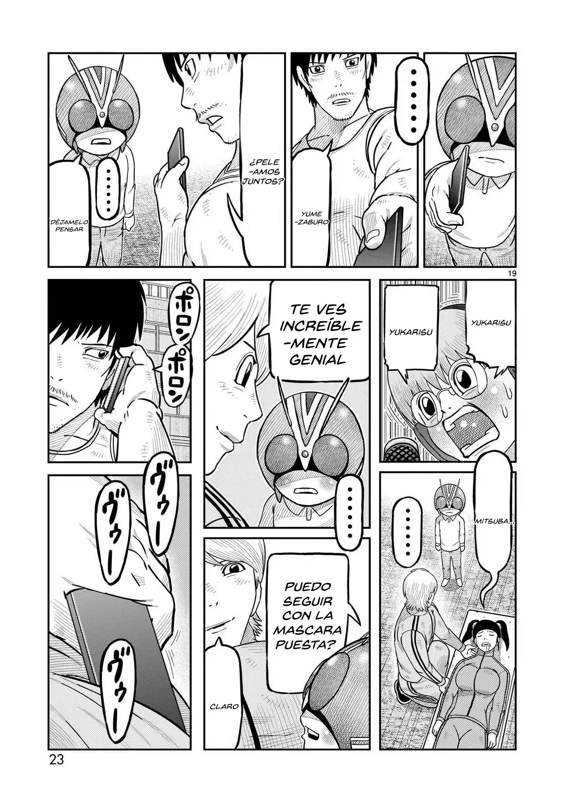 Toujima Tanzaburou wa Kamen Rider ni Naritai - Capítulo 53 - Página 15 - LectorTMOo