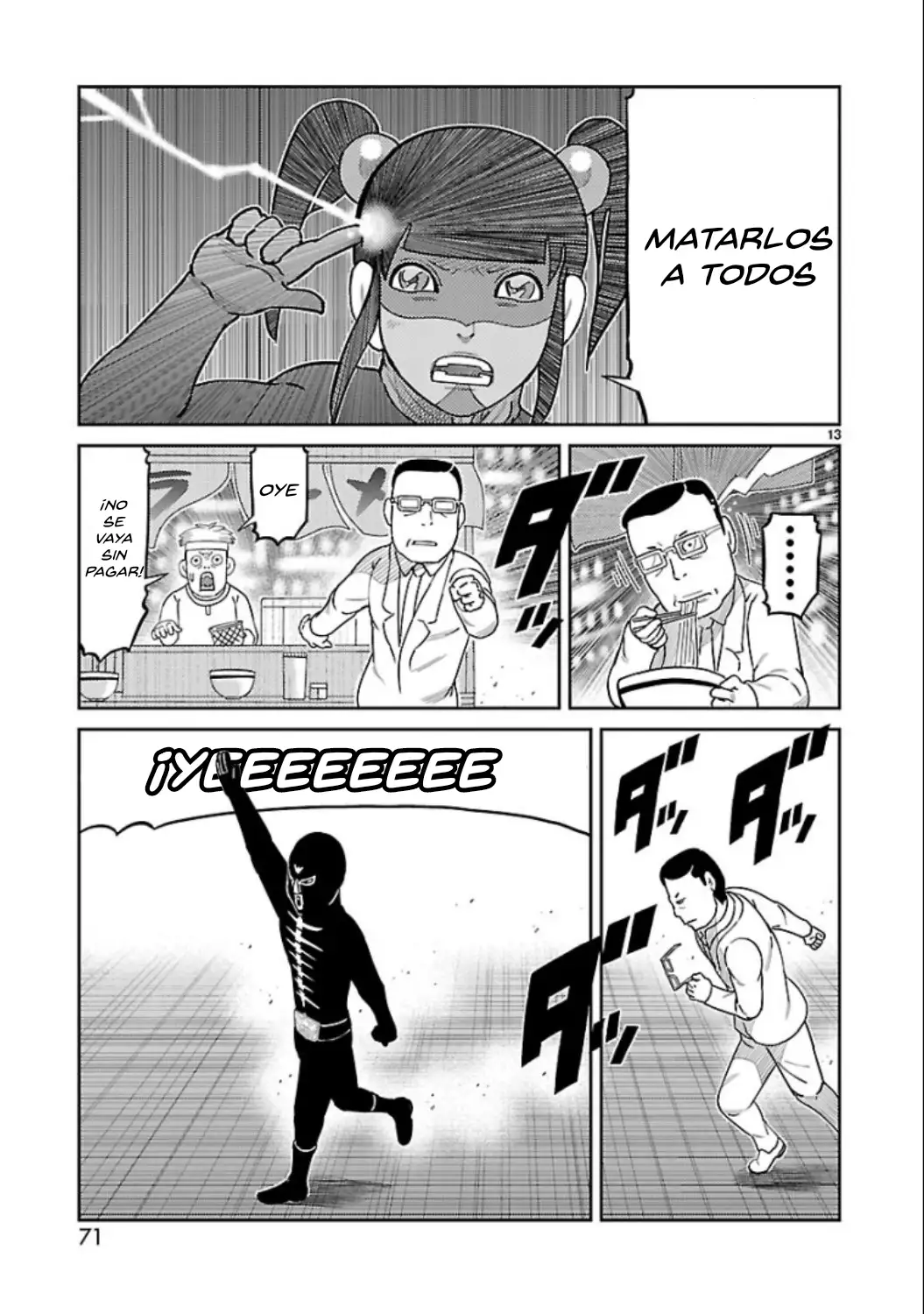 Toujima Tanzaburou wa Kamen Rider ni Naritai - Capítulo 6 - Página 14 - LectorTMOo
