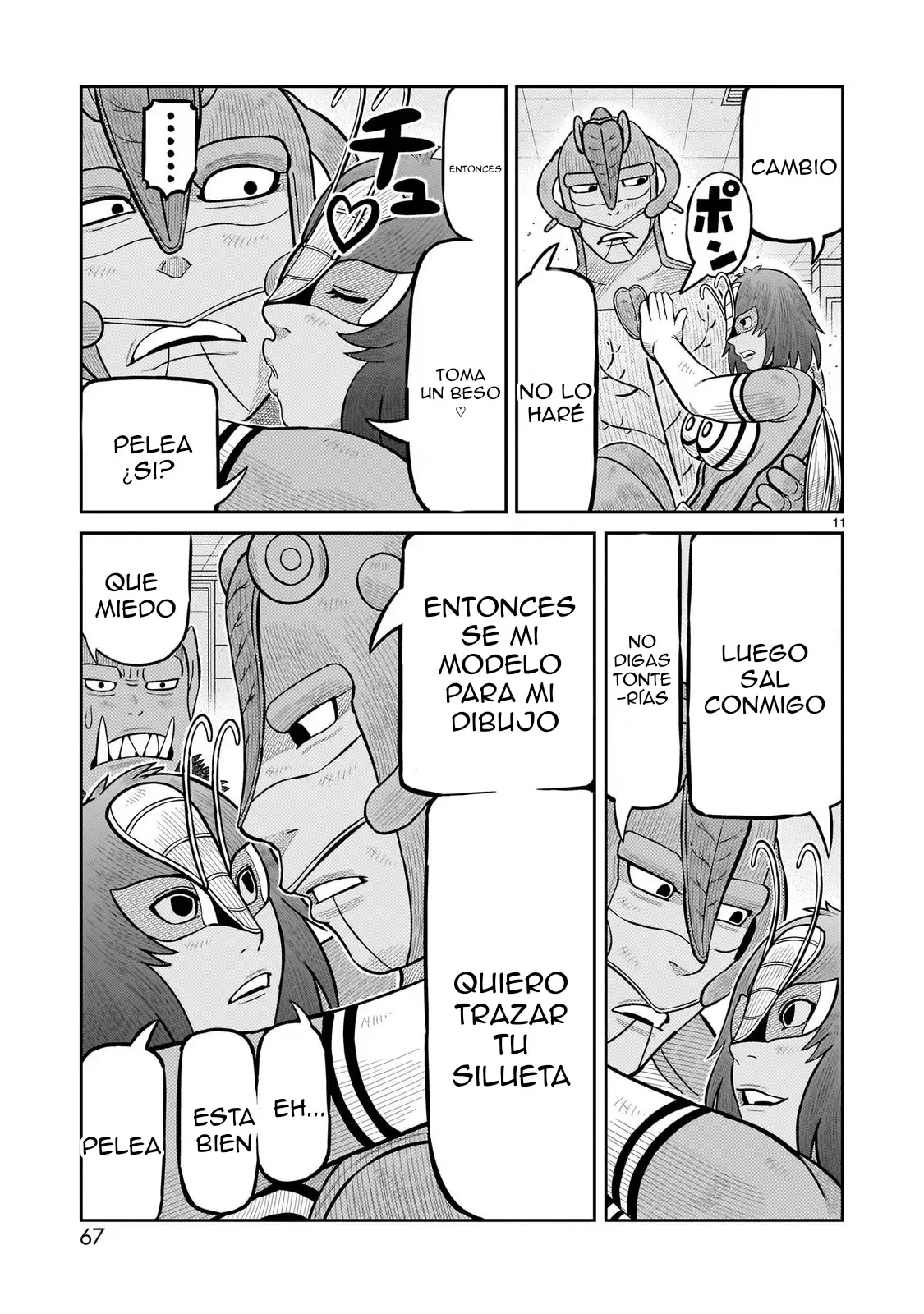 Toujima Tanzaburou wa Kamen Rider ni Naritai - Capítulo 62 - Página 9 - LectorTMOo