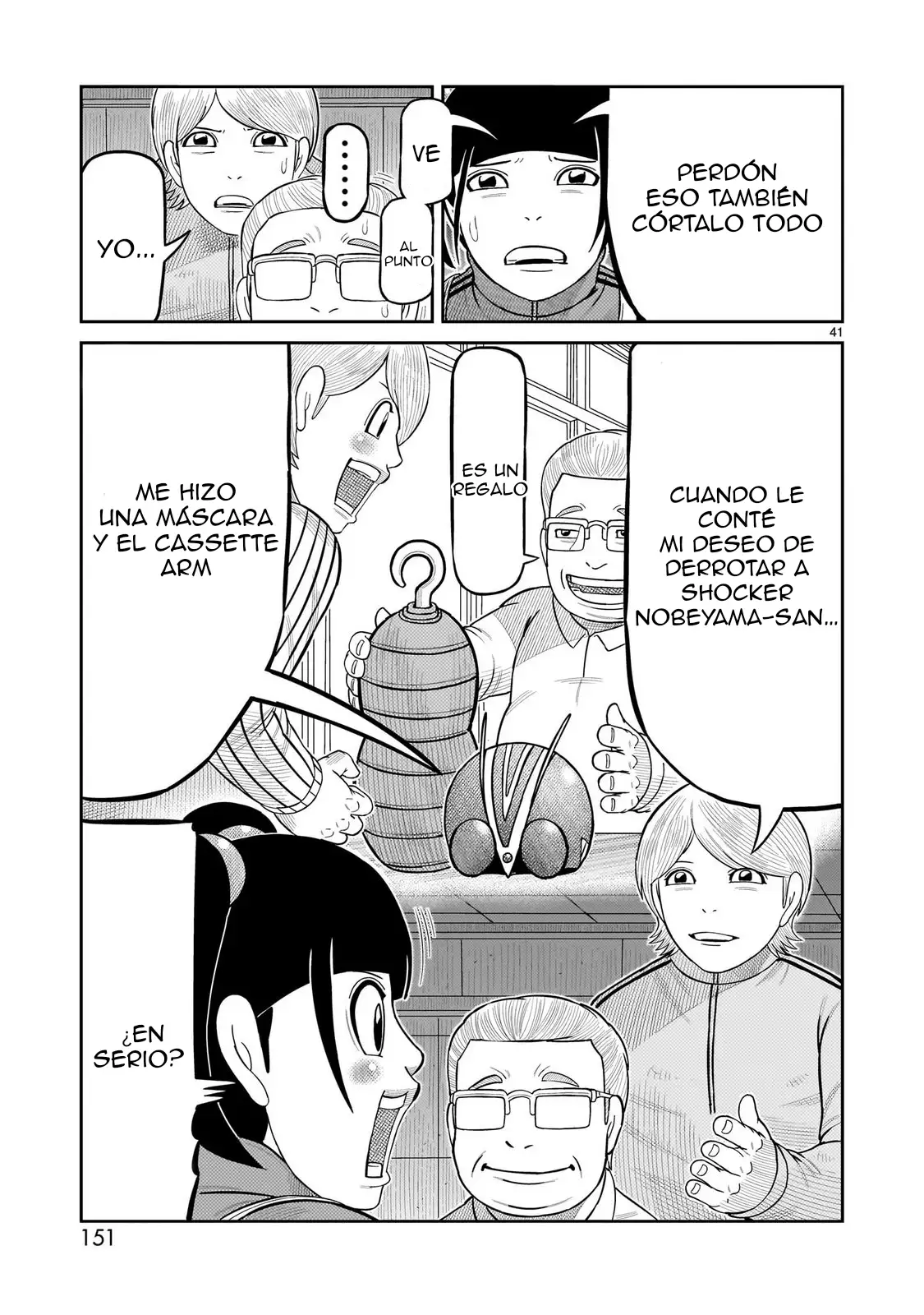 Toujima Tanzaburou wa Kamen Rider ni Naritai - Capítulo 63 - Página 35 - LectorTMOo