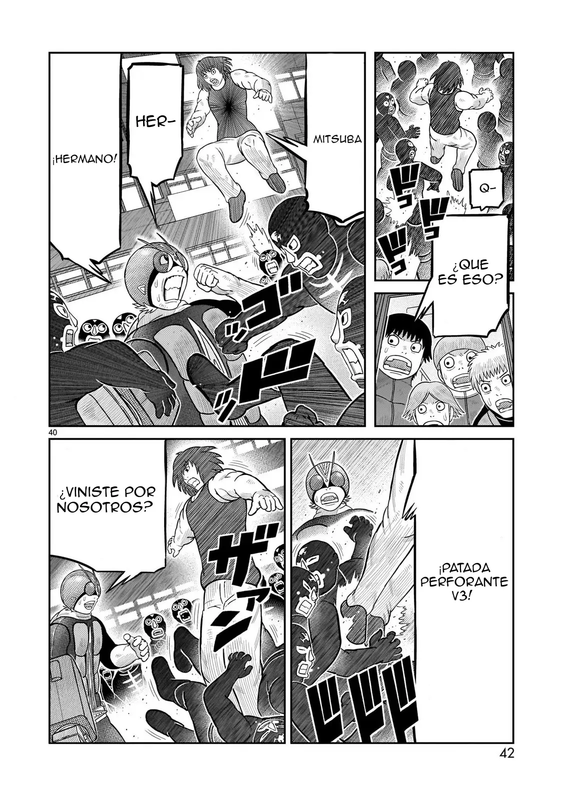 Toujima Tanzaburou wa Kamen Rider ni Naritai - Capítulo 65 - Página 33 - LectorTMOo