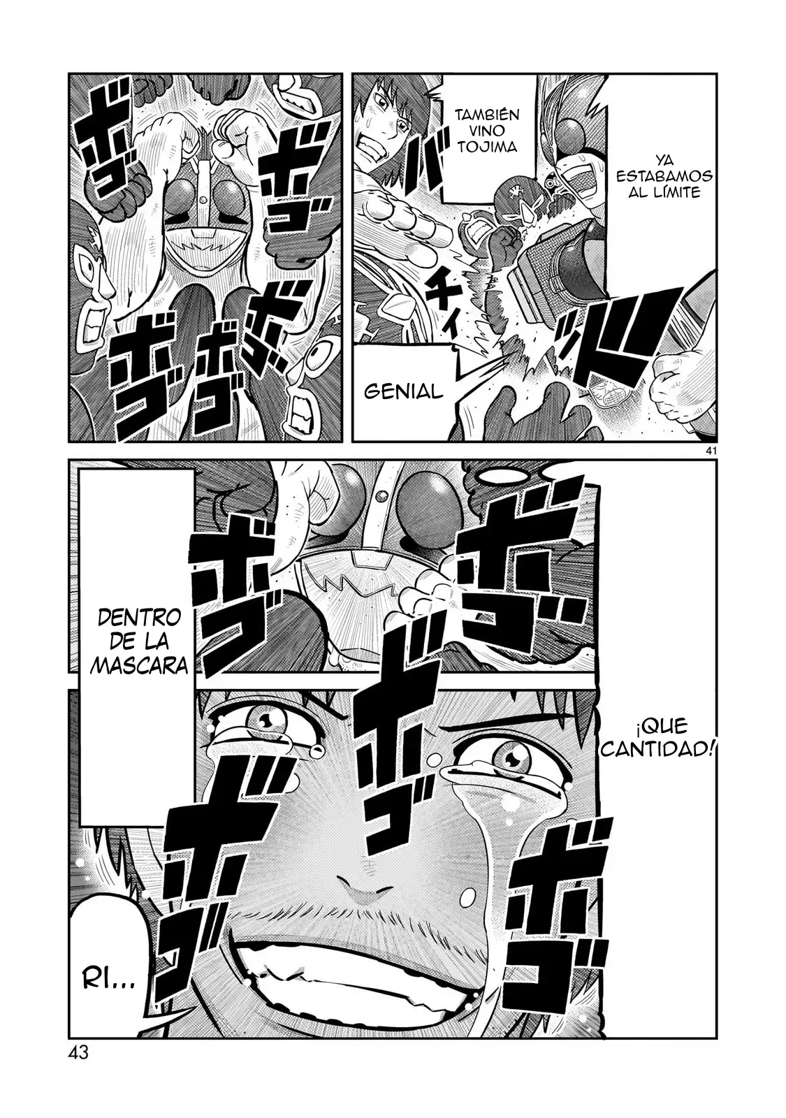 Toujima Tanzaburou wa Kamen Rider ni Naritai - Capítulo 65 - Página 34 - LectorTMOo