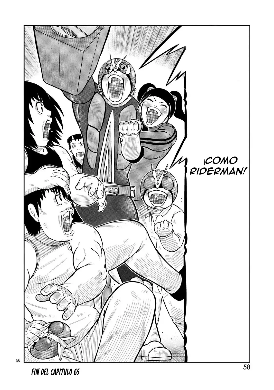 Toujima Tanzaburou wa Kamen Rider ni Naritai - Capítulo 65 - Página 44 - LectorTMOo