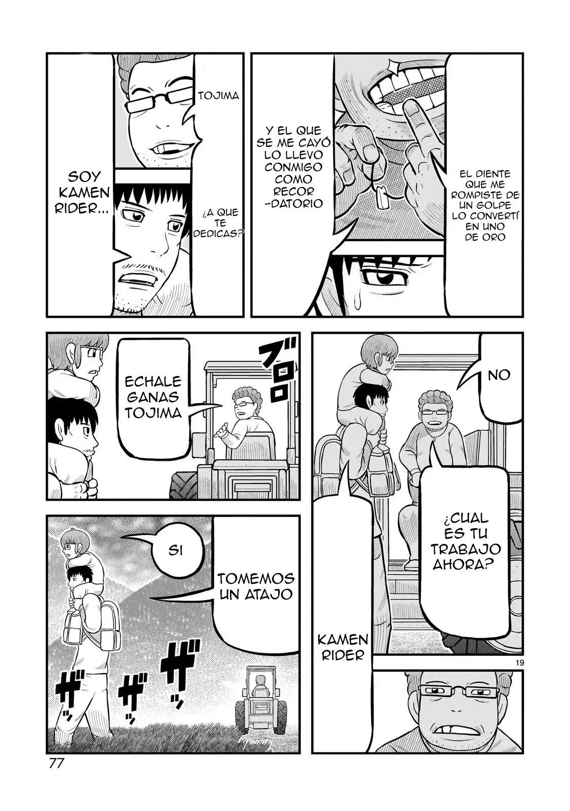 Toujima Tanzaburou wa Kamen Rider ni Naritai - Capítulo 66 - Página 17 - LectorTMOo