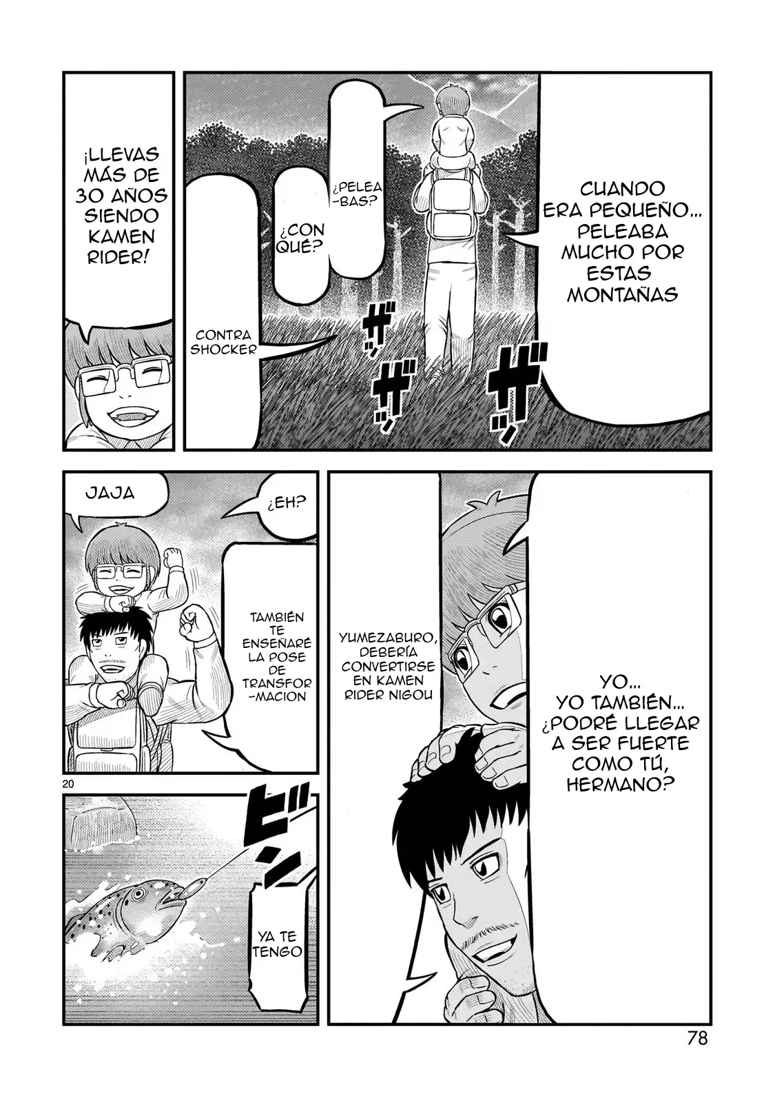 Toujima Tanzaburou wa Kamen Rider ni Naritai - Capítulo 66 - Página 18 - LectorTMOo