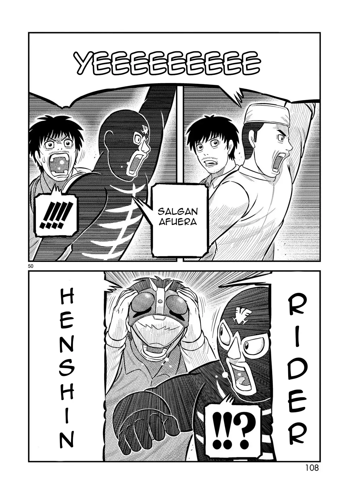 Toujima Tanzaburou wa Kamen Rider ni Naritai - Capítulo 66 - Página 42 - LectorTMOo