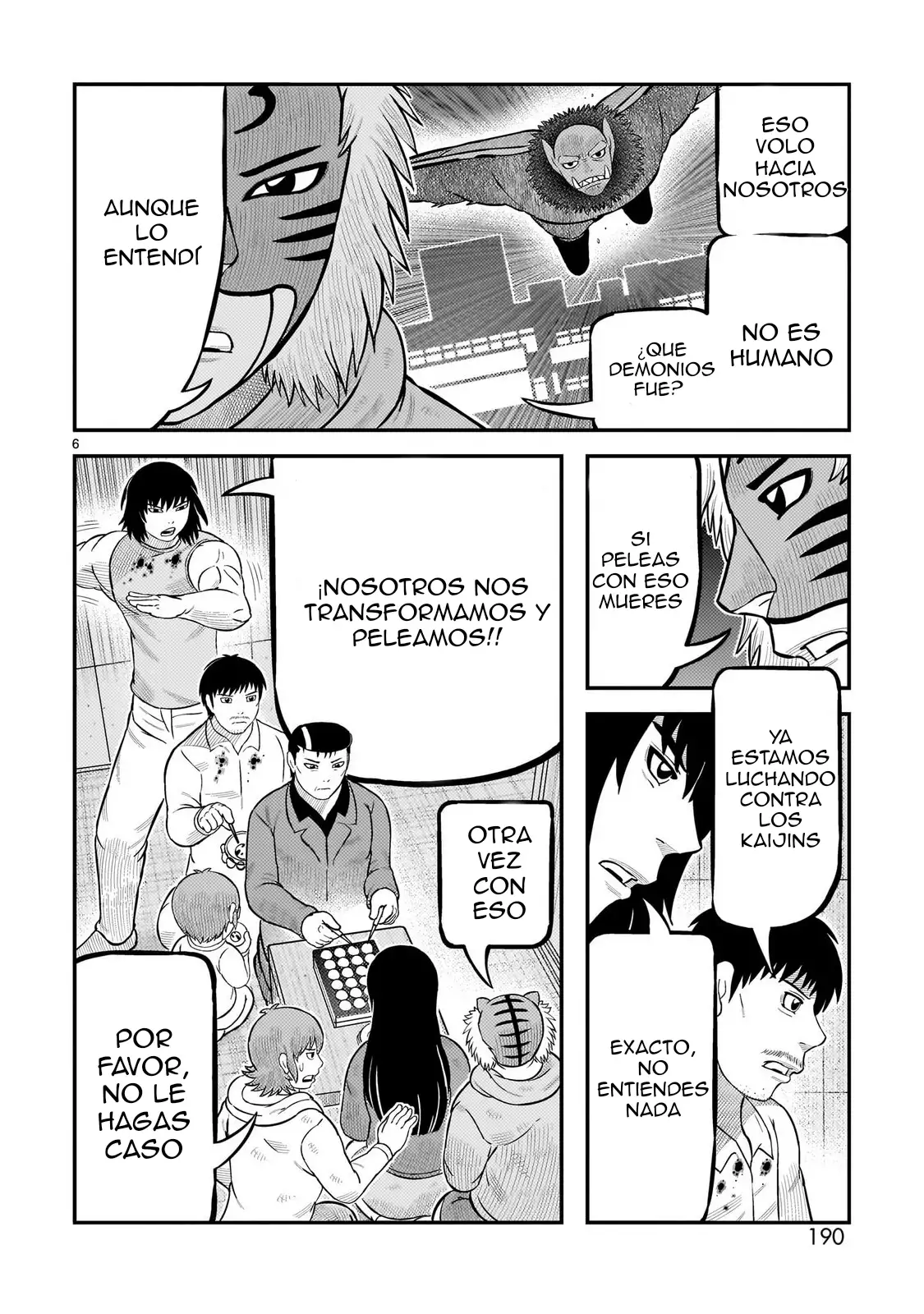 Toujima Tanzaburou wa Kamen Rider ni Naritai - Capítulo 68 - Página 6 - LectorTMOo