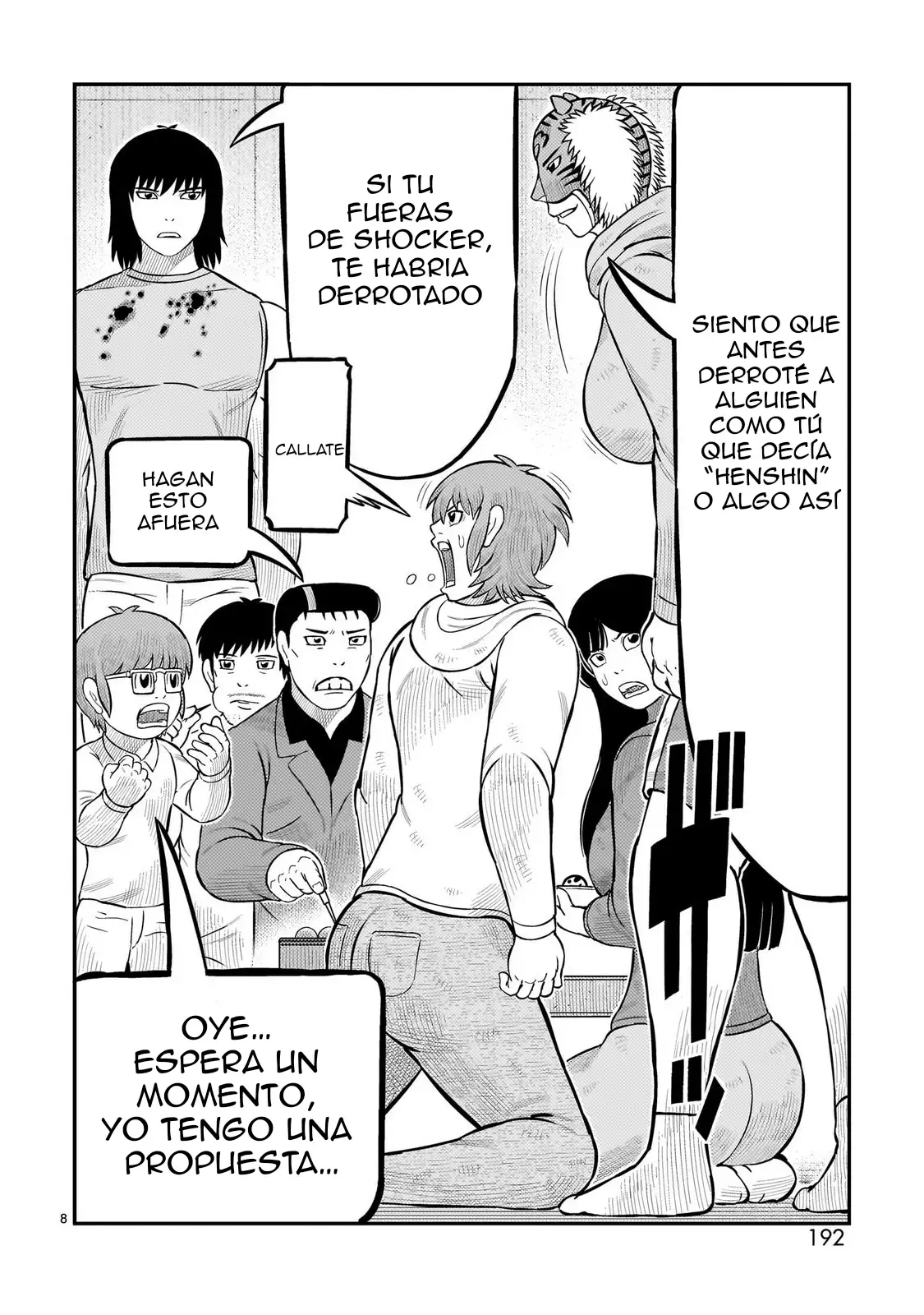 Toujima Tanzaburou wa Kamen Rider ni Naritai - Capítulo 68 - Página 8 - LectorTMOo