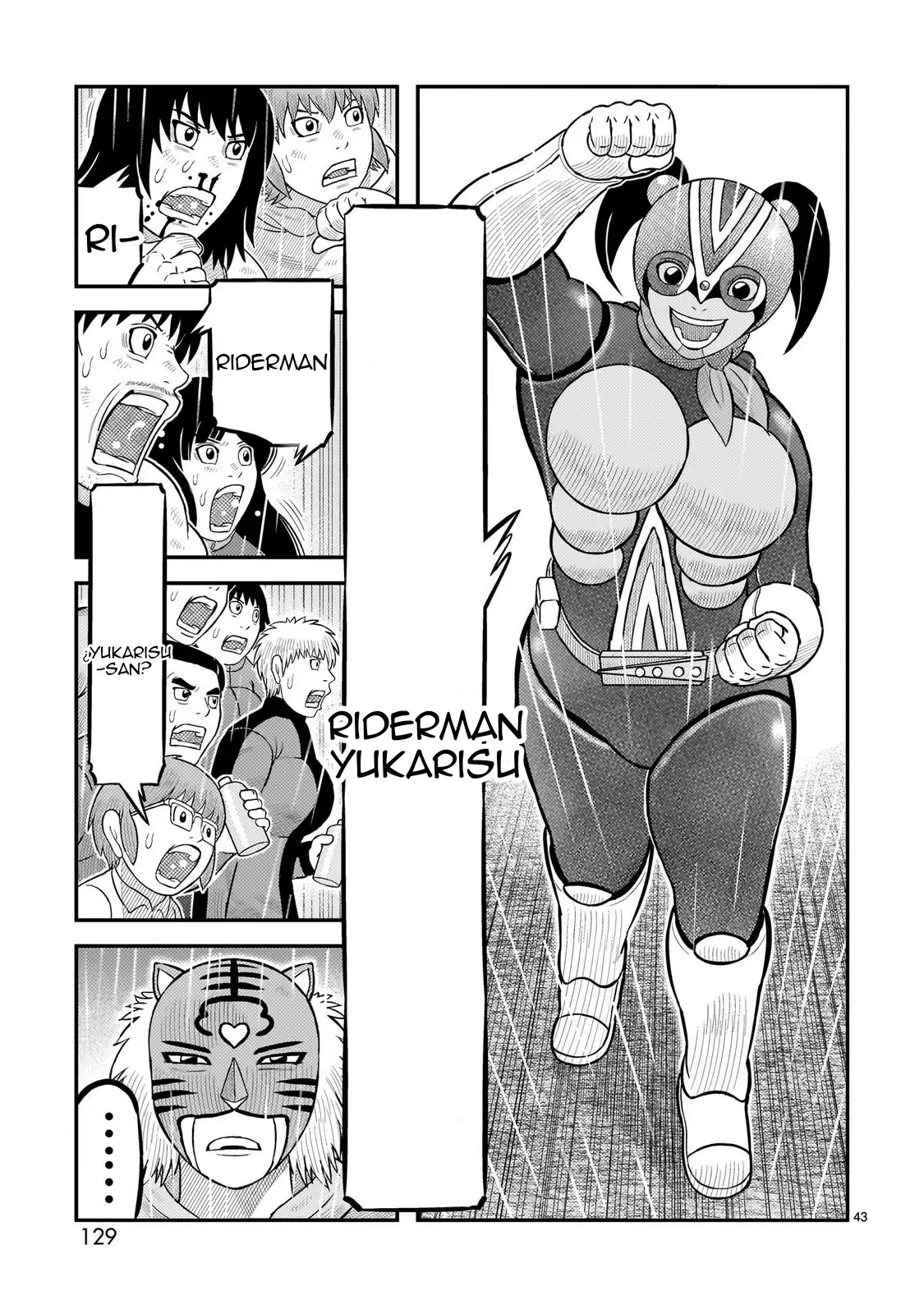 Toujima Tanzaburou wa Kamen Rider ni Naritai - Capítulo 70 - Página 35 - LectorTMOo