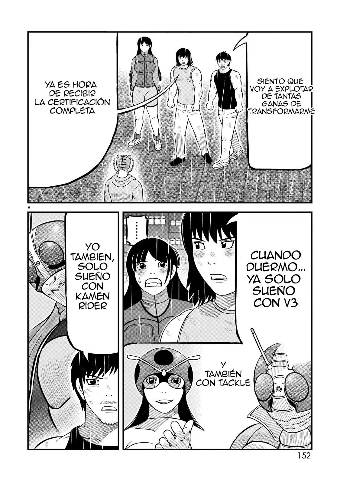 Toujima Tanzaburou wa Kamen Rider ni Naritai - Capítulo 71 - Página 7 - LectorTMOo