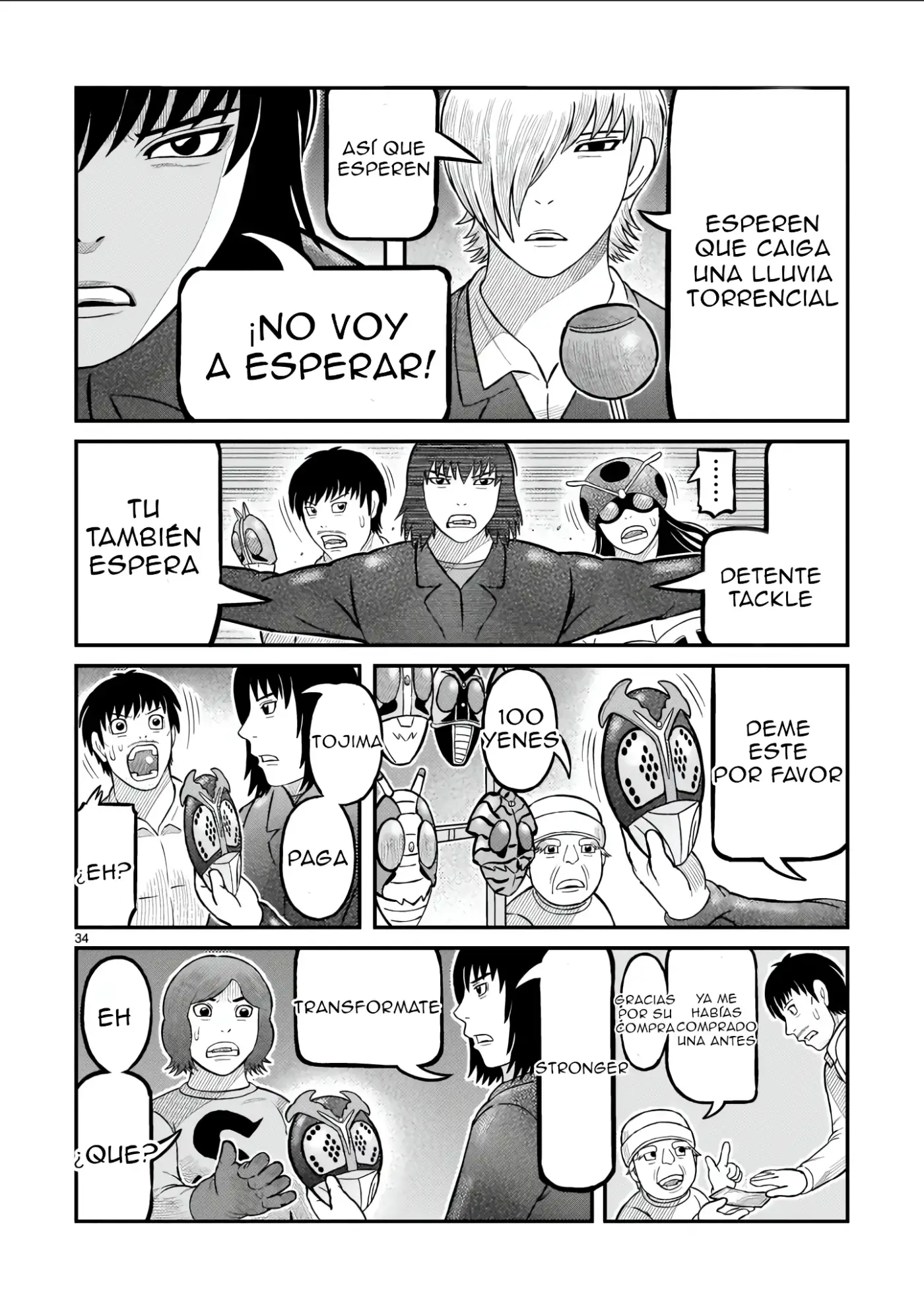 Toujima Tanzaburou wa Kamen Rider ni Naritai - Capítulo 72 - Página 29 - LectorTMOo