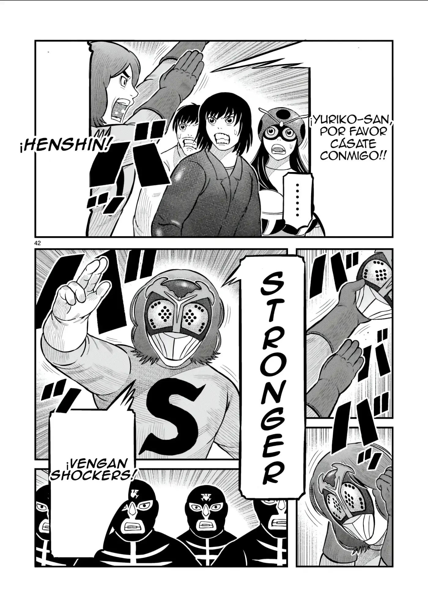 Toujima Tanzaburou wa Kamen Rider ni Naritai - Capítulo 72 - Página 36 - LectorTMOo