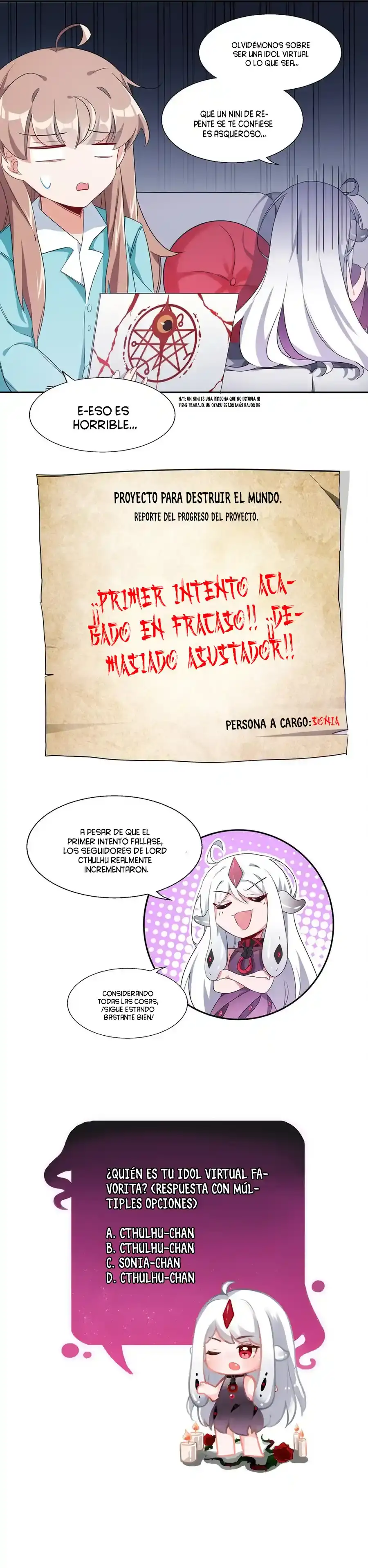 ¡TRABAJANDO HORAS EXTRAS PARA DESTRUIR EL MUNDO! - Capítulo 4 - Página 7 - LectorTMOo