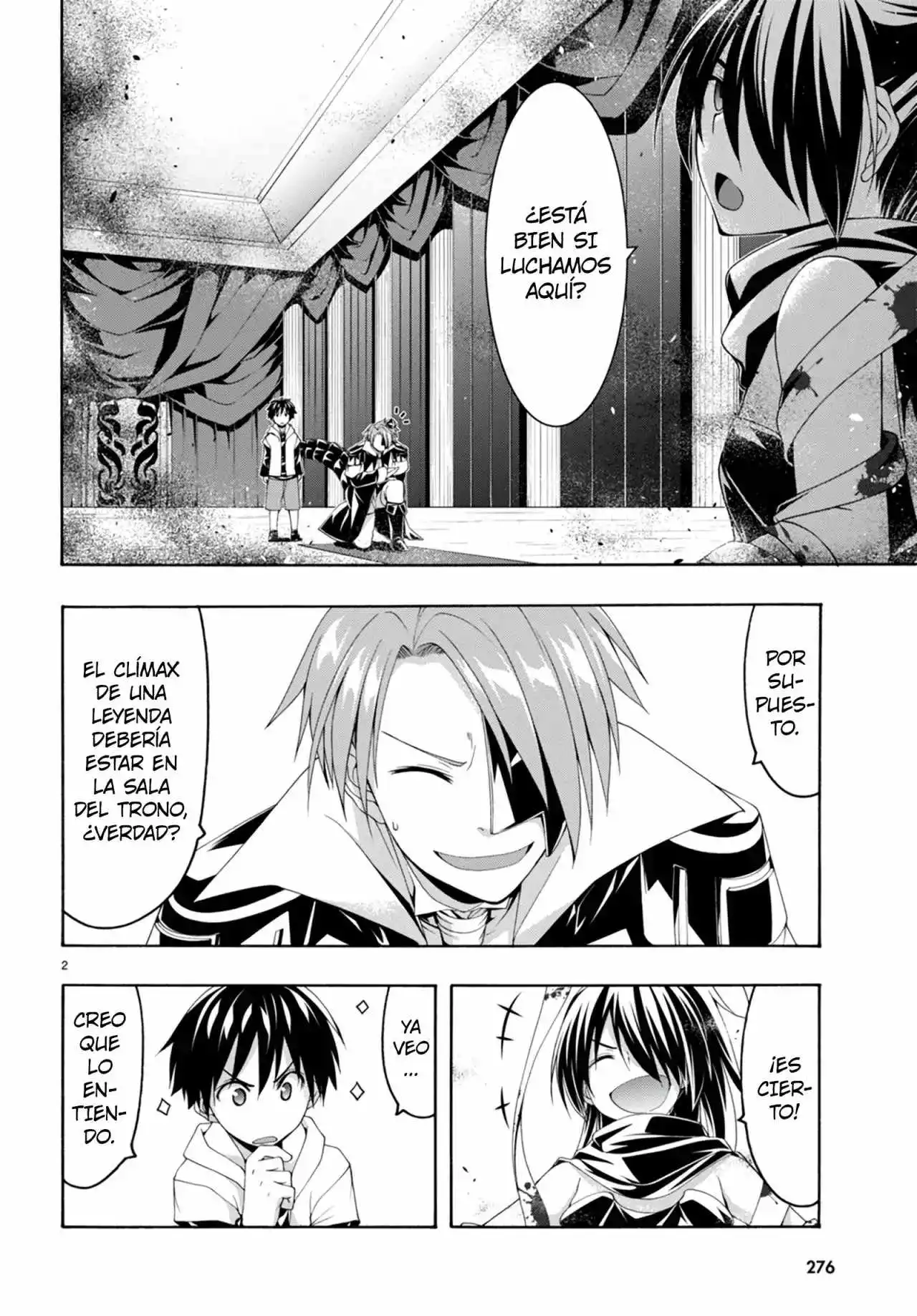 Trinity Seven: 7-Nin no Mahoutsukai capítulo 141 página 3