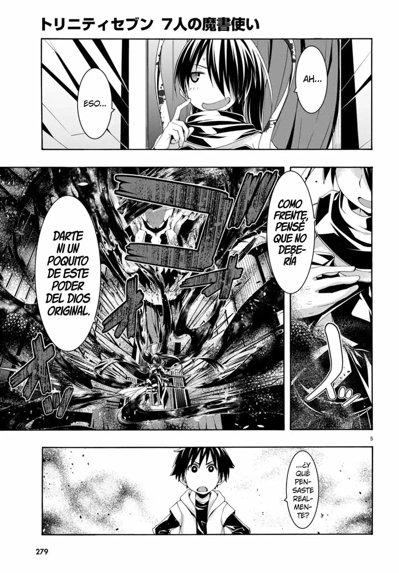 Trinity Seven: 7-Nin no Mahoutsukai capítulo 141 página 6