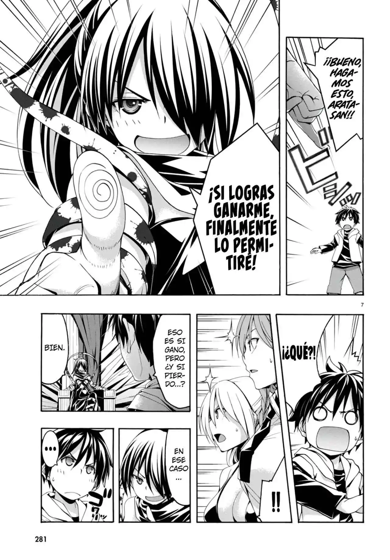 Trinity Seven: 7-Nin no Mahoutsukai capítulo 141 página 8