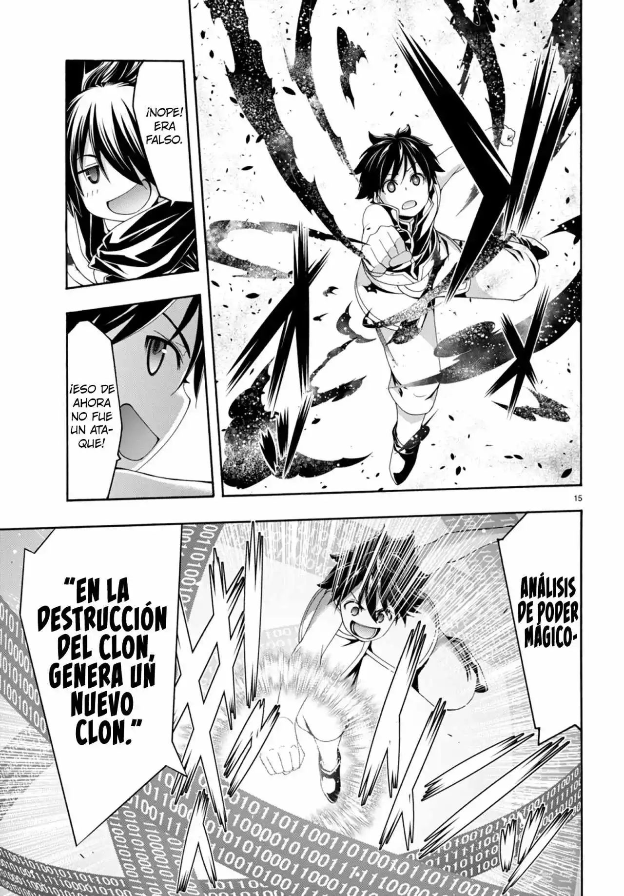 Trinity Seven: 7-Nin no Mahoutsukai capítulo 141 página 15
