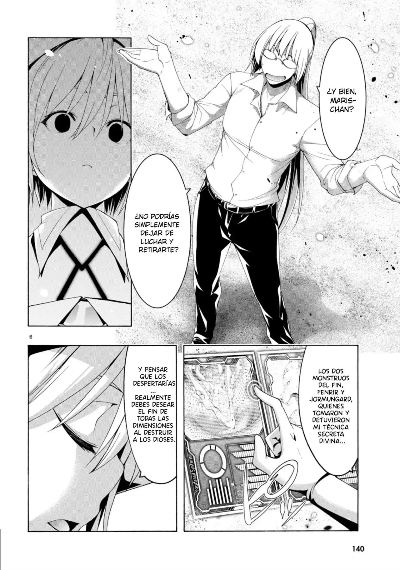 Trinity Seven: 7-Nin no Mahoutsukai capítulo 147 página 8
