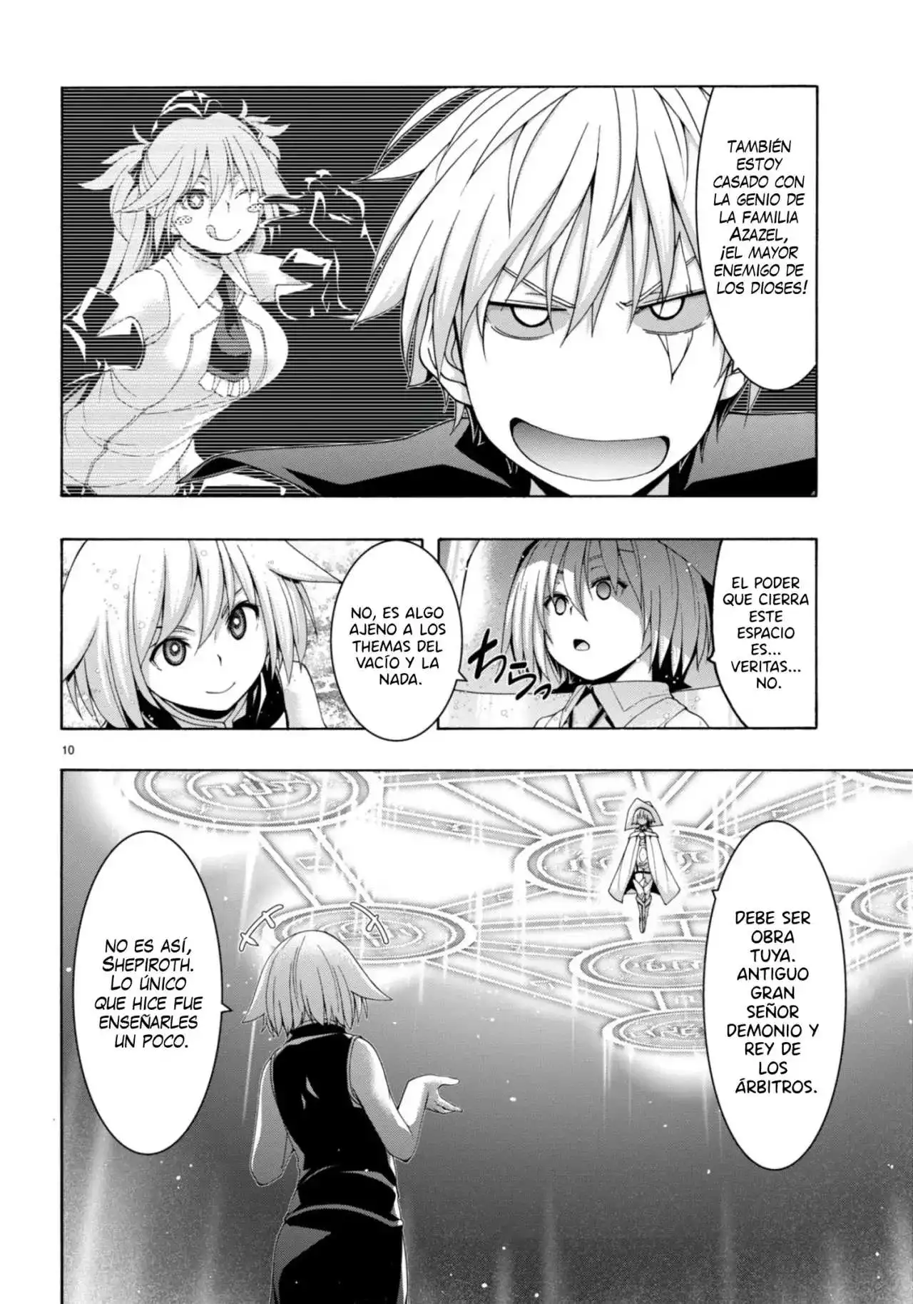 Trinity Seven: 7-Nin no Mahoutsukai capítulo 147 página 12