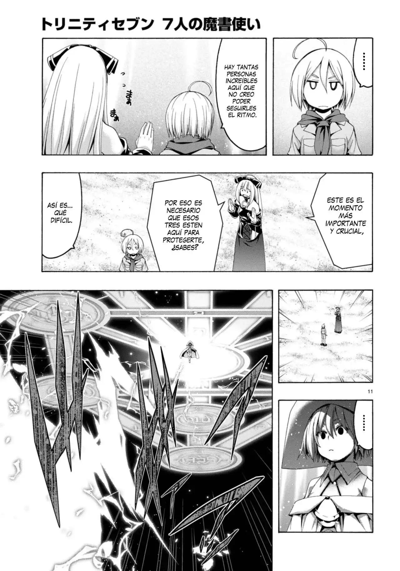 Trinity Seven: 7-Nin no Mahoutsukai capítulo 147 página 13