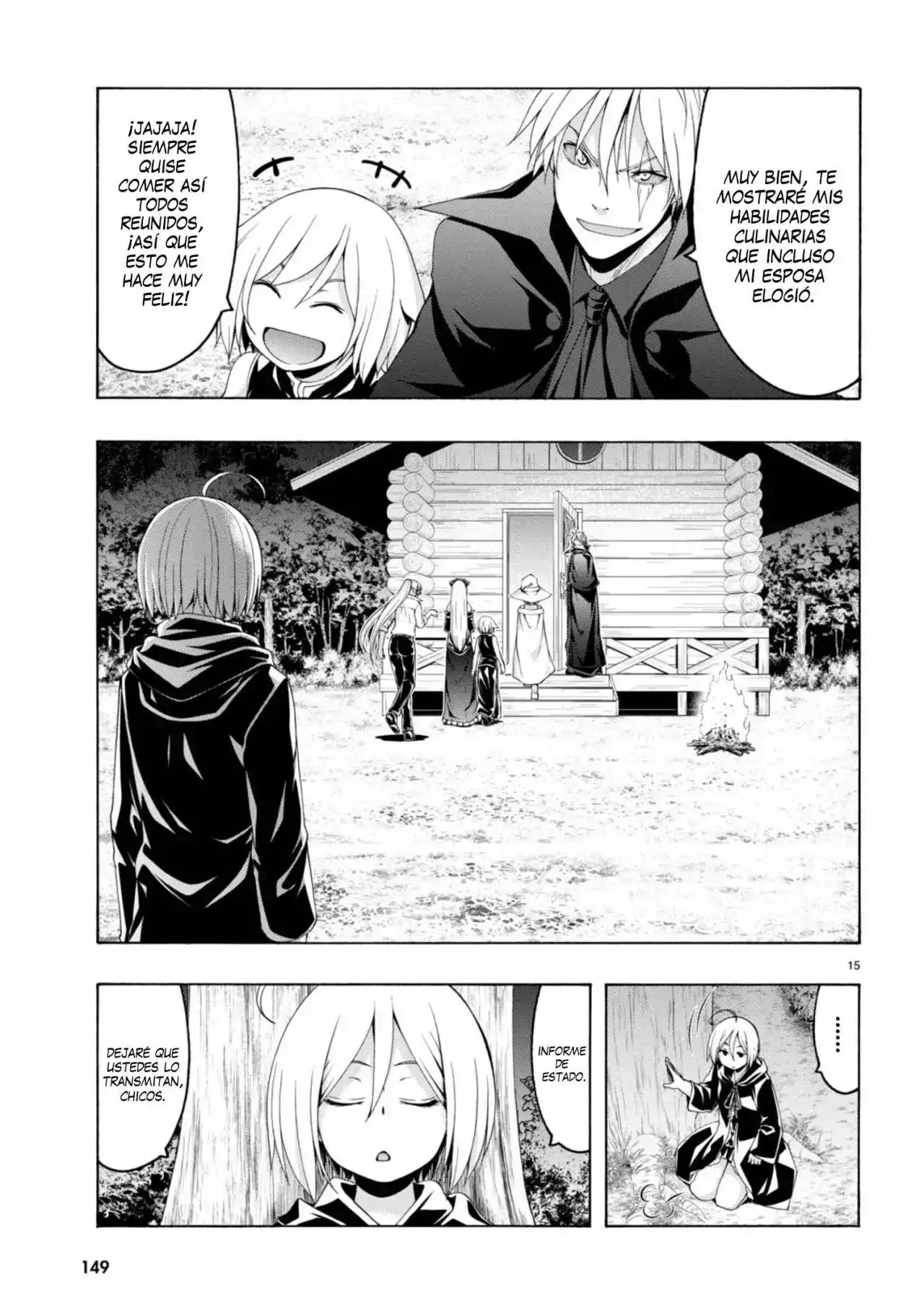 Trinity Seven: 7-Nin no Mahoutsukai capítulo 147 página 17