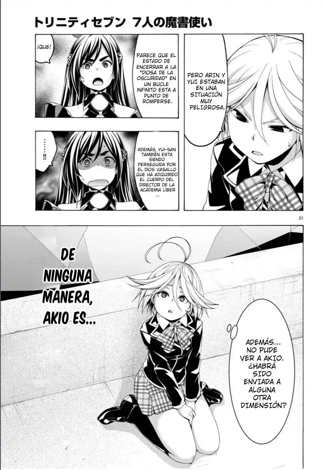Trinity Seven: 7-Nin no Mahoutsukai - Capítulo 148 - Página 23 - LectorTMOo