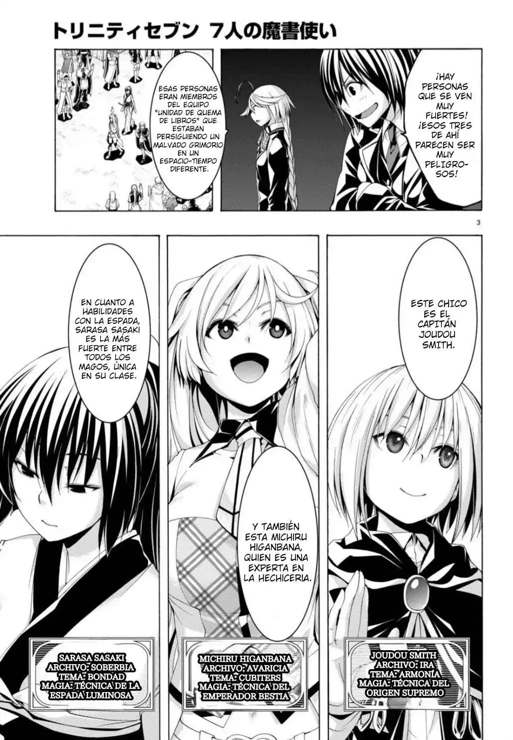 Trinity Seven: 7-Nin no Mahoutsukai - Capítulo 149 - Página 5 - LectorTMOo