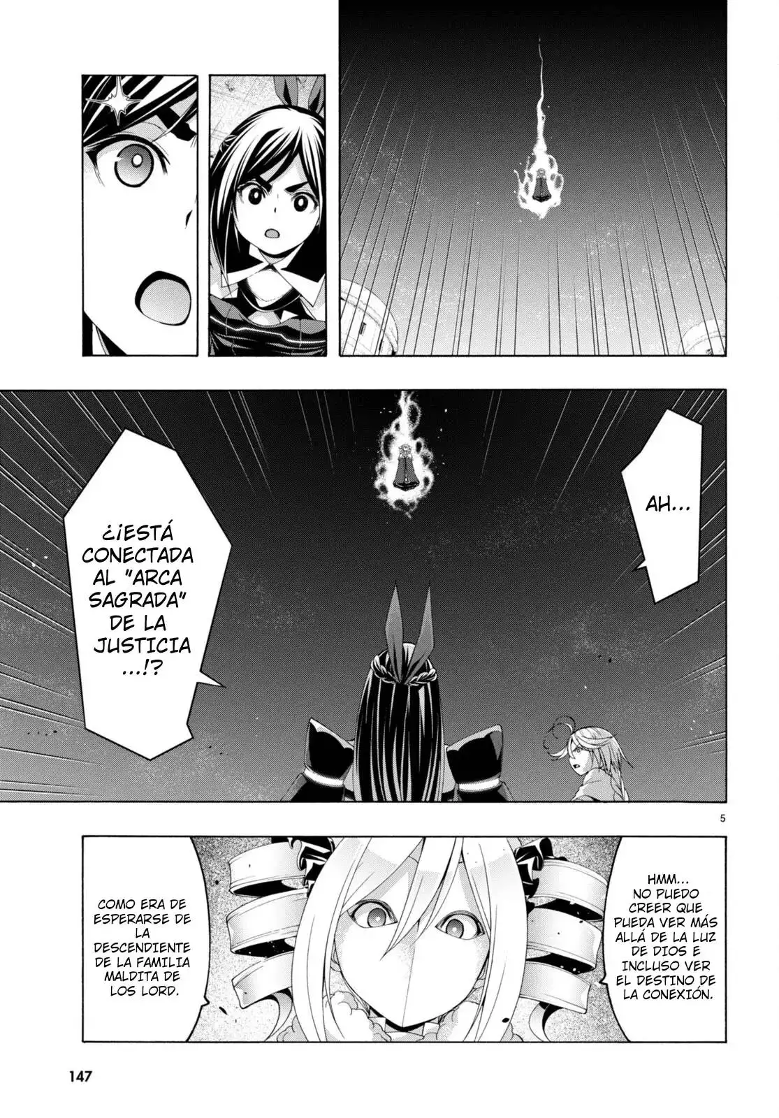 Trinity Seven: 7-Nin no Mahoutsukai capítulo 151 página 7