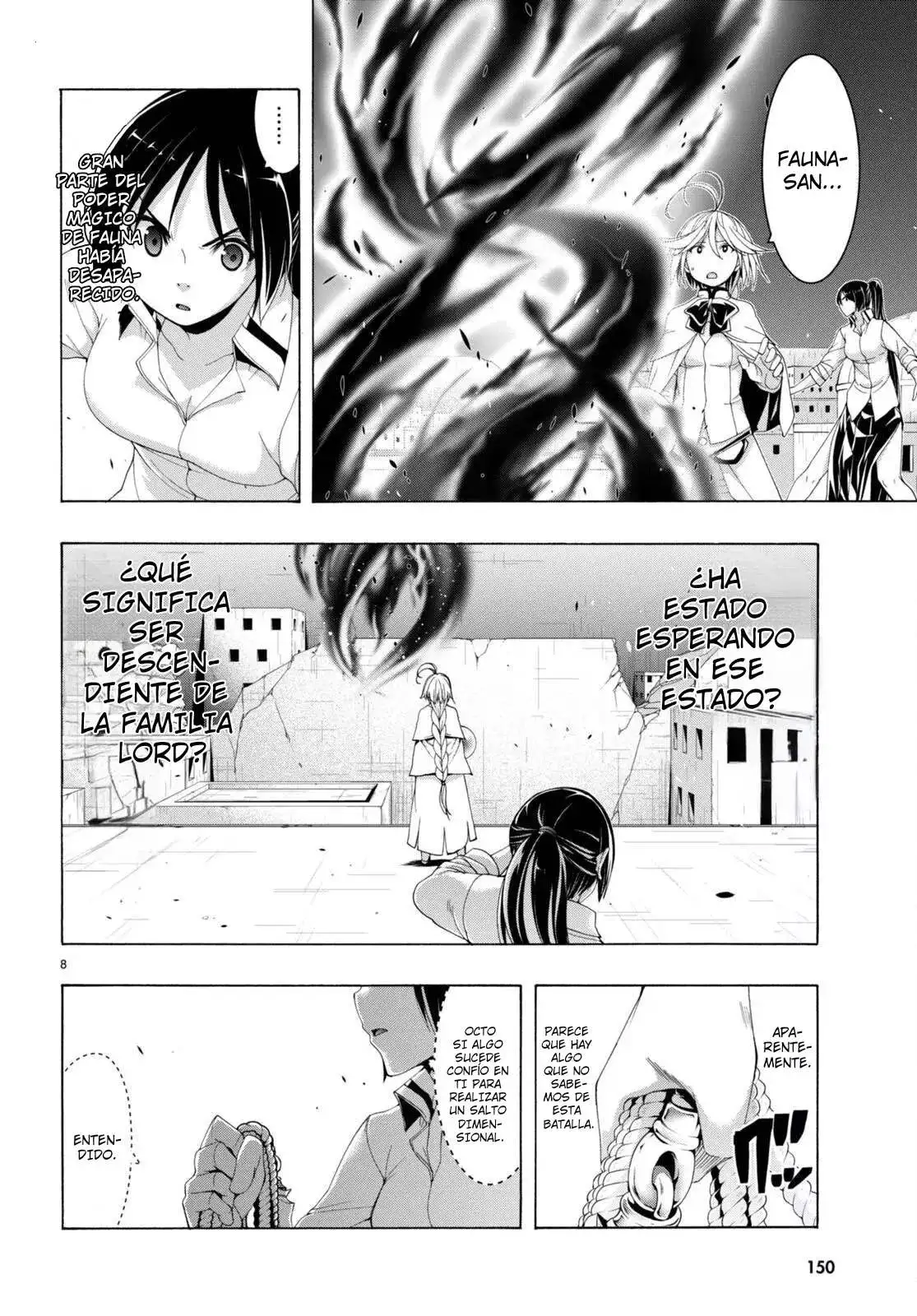 Trinity Seven: 7-Nin no Mahoutsukai capítulo 151 página 10