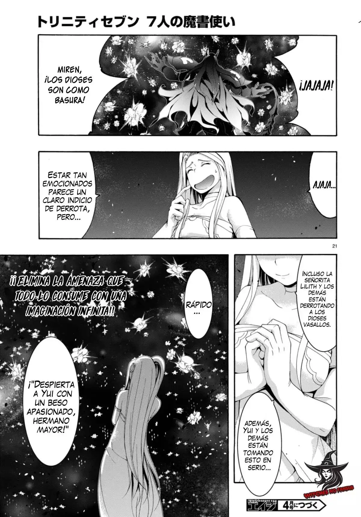 Trinity Seven: 7-Nin no Mahoutsukai capítulo 152 página 24