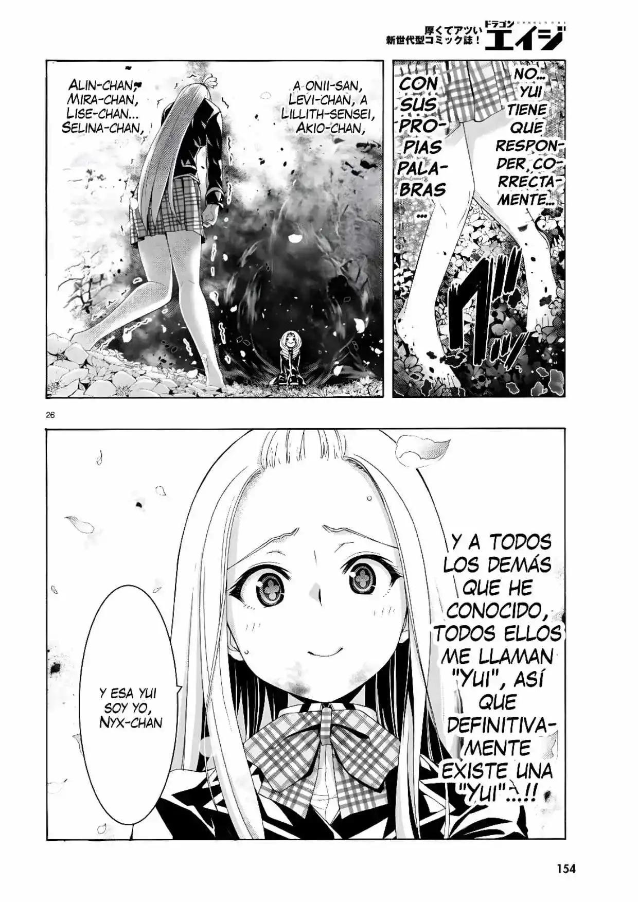 Trinity Seven: 7-Nin no Mahoutsukai - Capítulo 154 - Página 28 - LectorTMOo