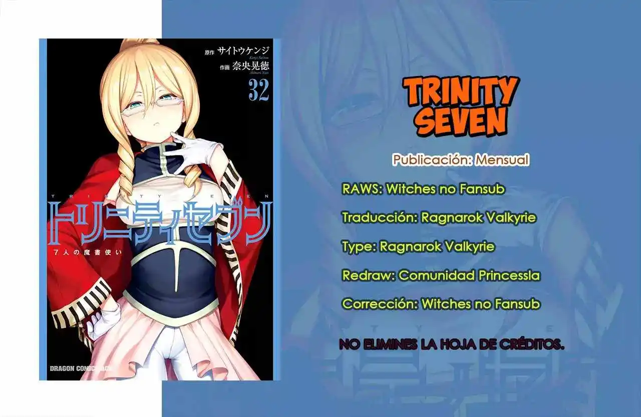 Trinity Seven: 7-Nin no Mahoutsukai capítulo 162 página 1